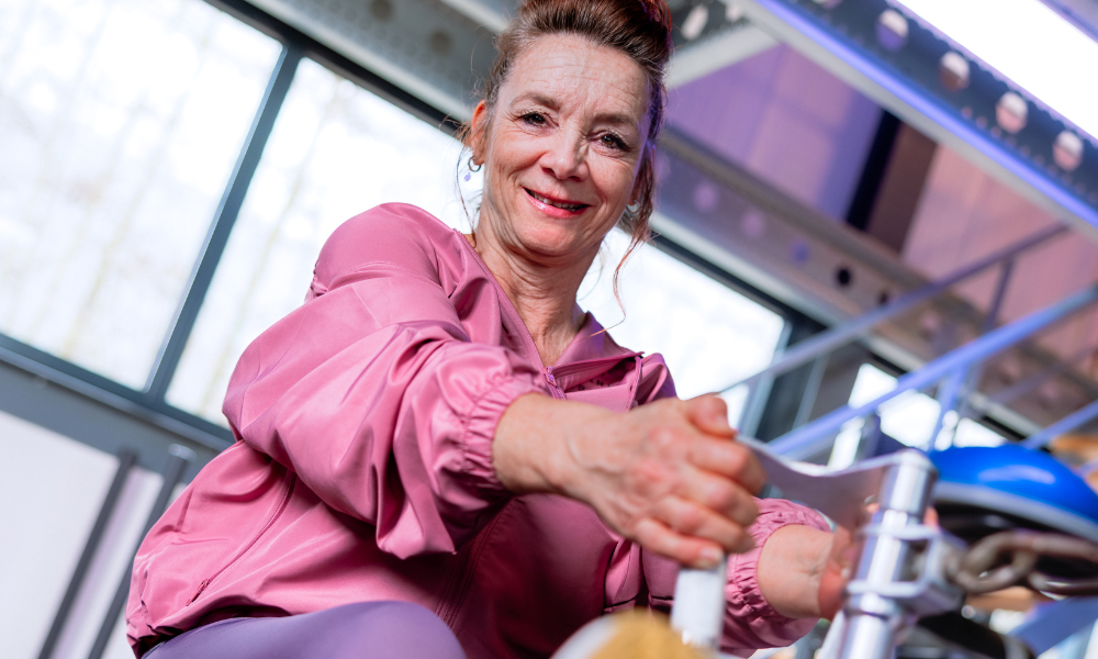 Kraamverzorgende Sandra roeien