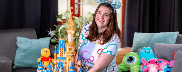 Maayke met disney